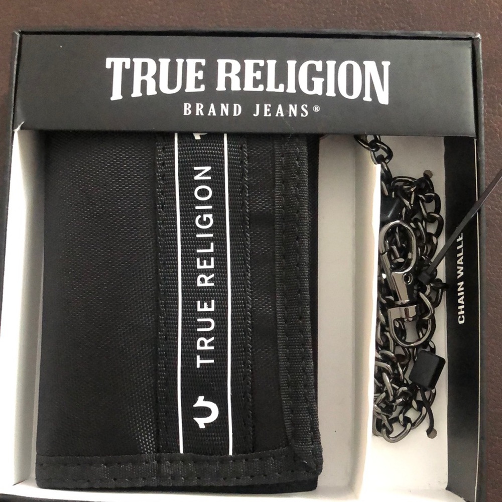 True Religion Charli wallet and chain